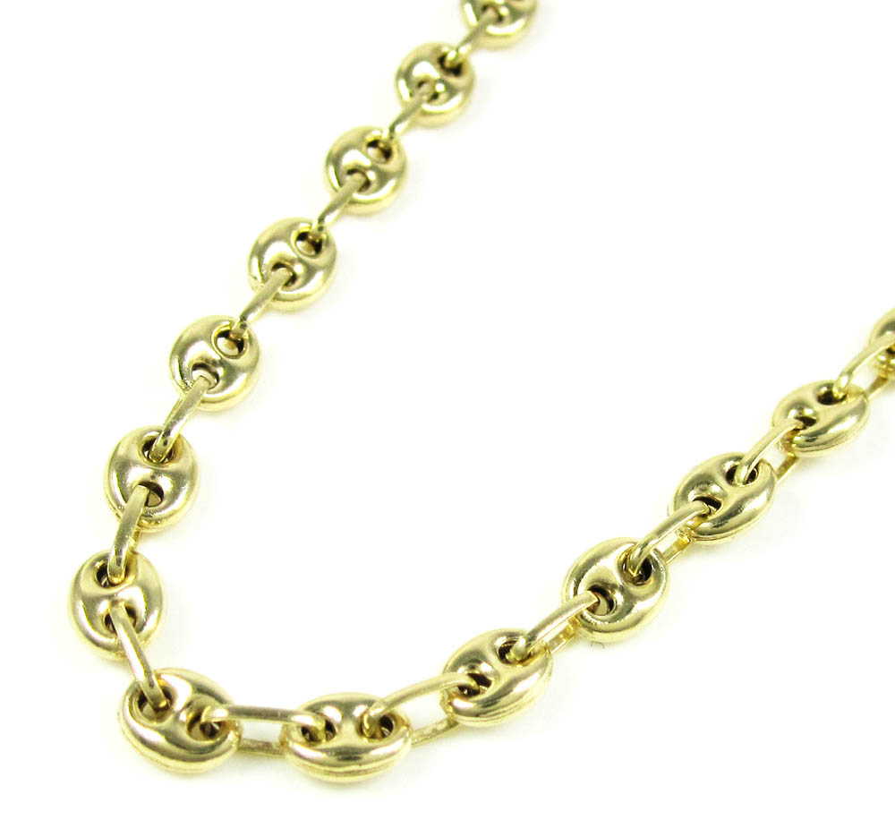 gucci link chain 24k