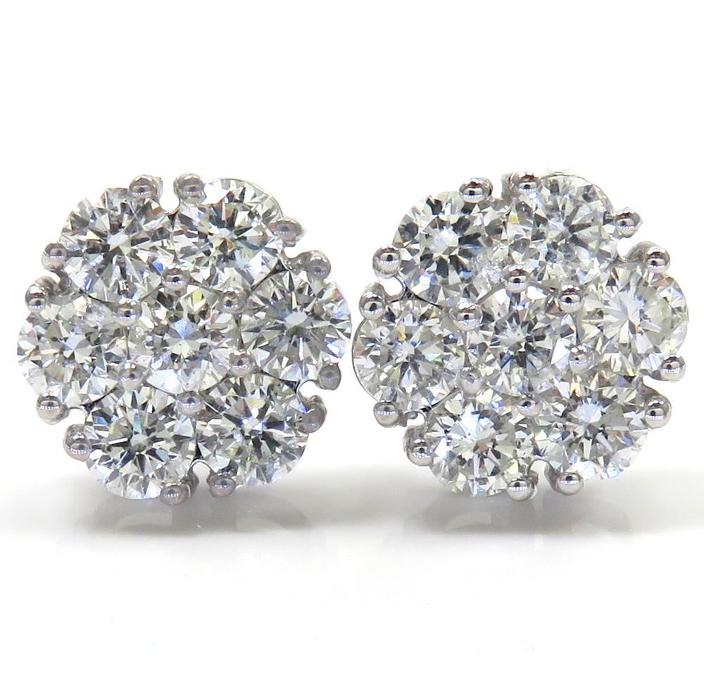 Diamond earrings large Clearance