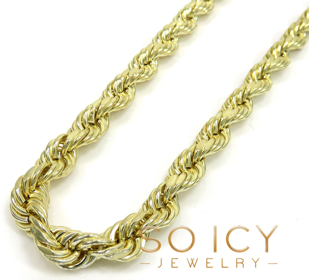Rope 10k gold chain Clearance