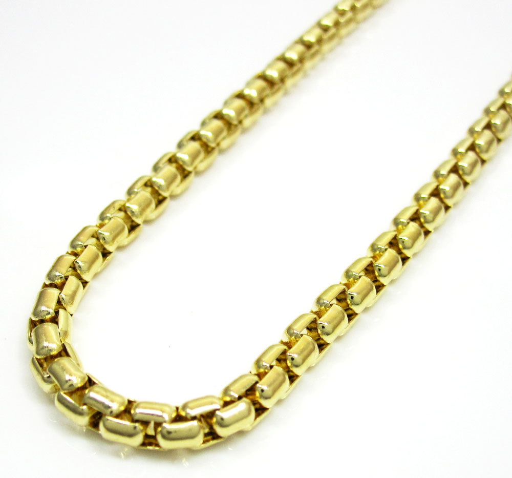 Italy Solid 14k Yellow Gold Necklace Gold Chain Box 16" 18" 20" 22" 24" 