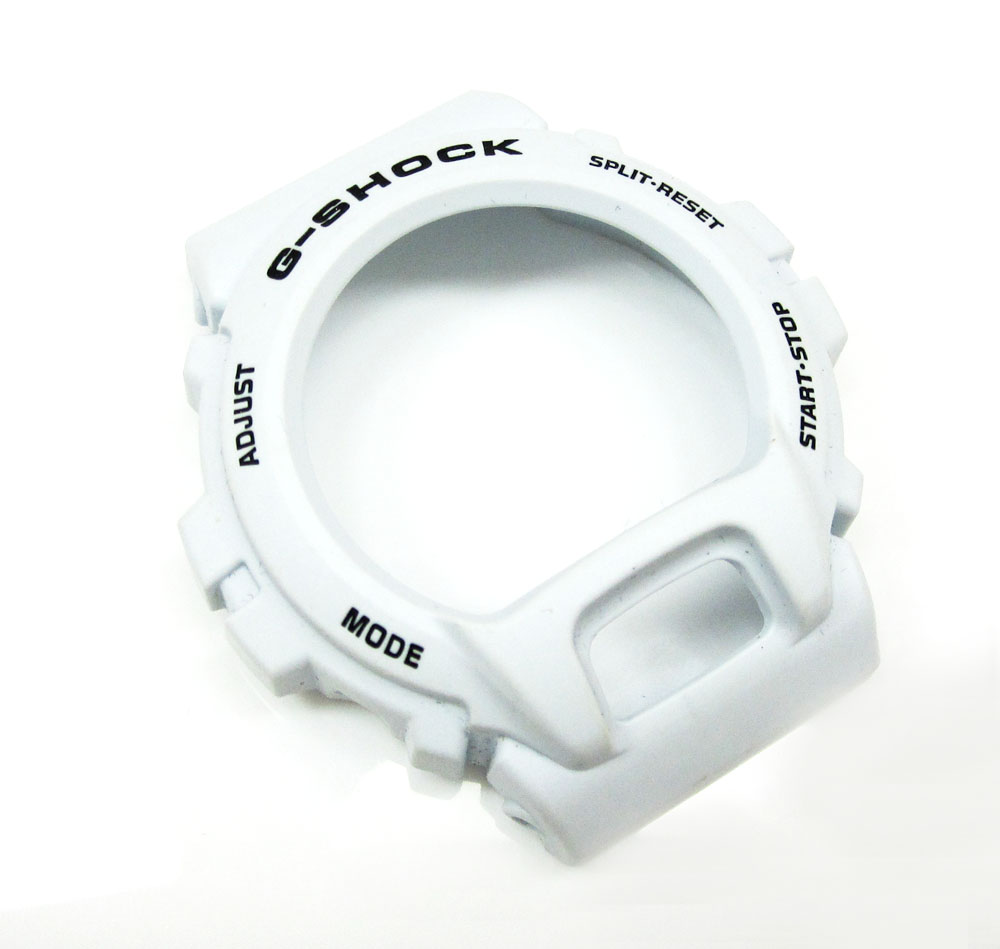White rubber g-shock case dw-6900 