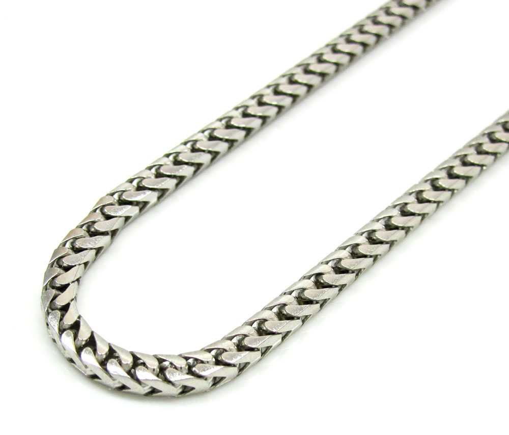 22in white gold chain Clearance