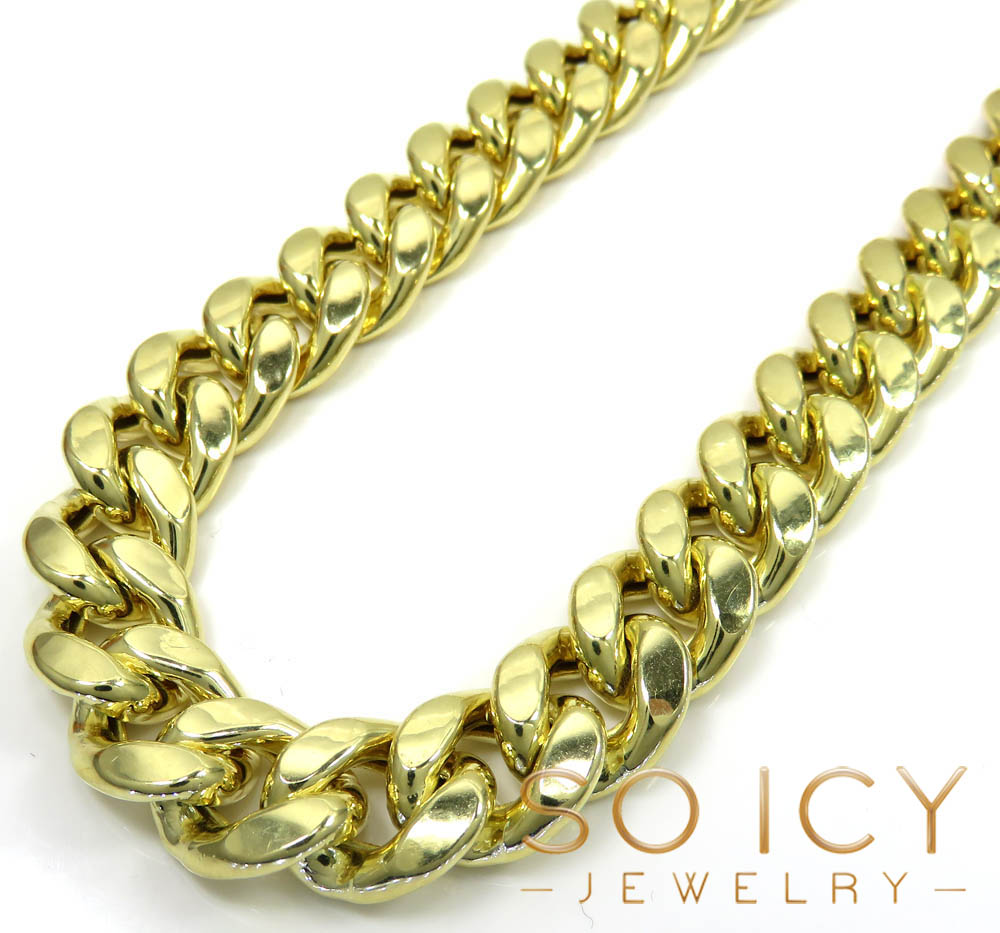 Gold Cuban Link Chain (13mm) - IF & Co.