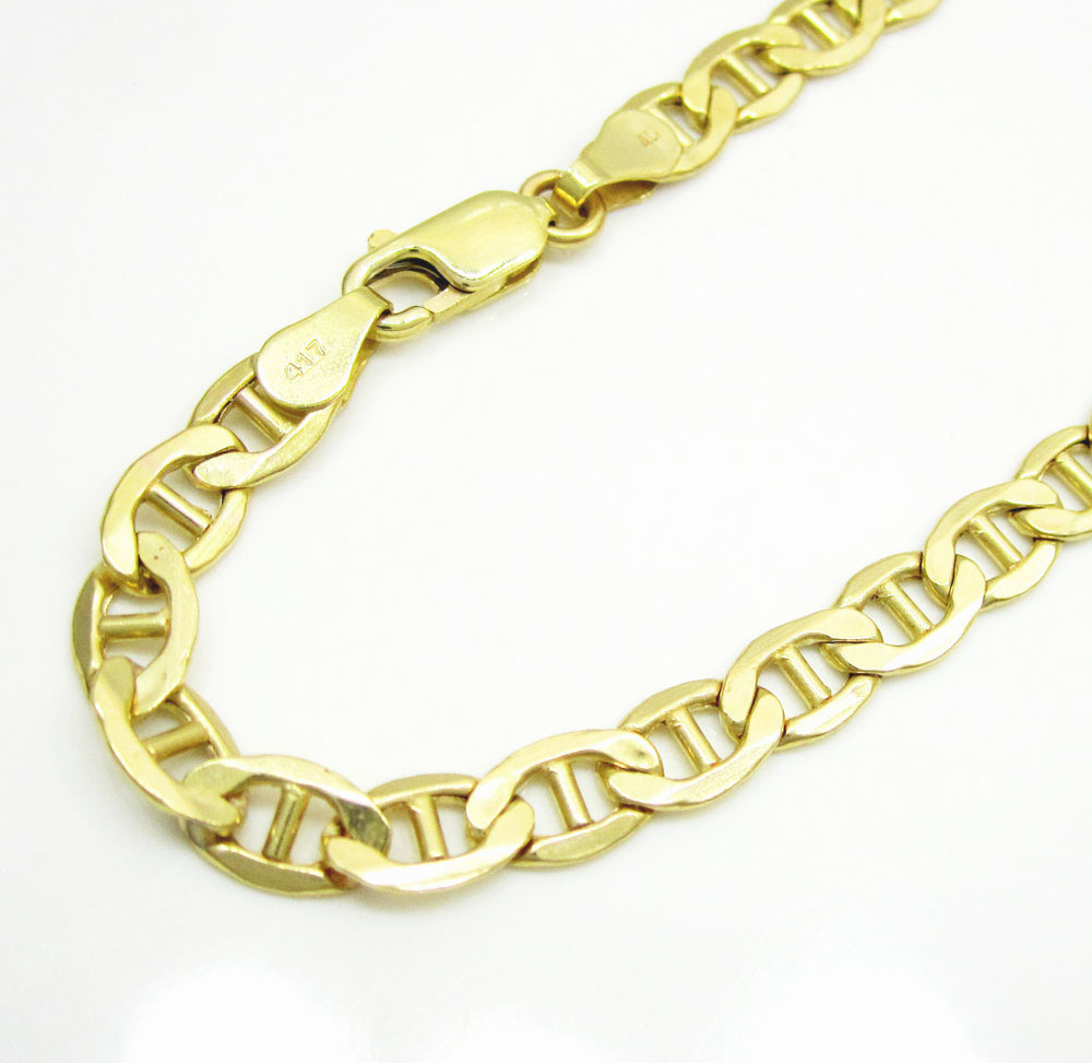 Mens gold mariner bracelet Clearance