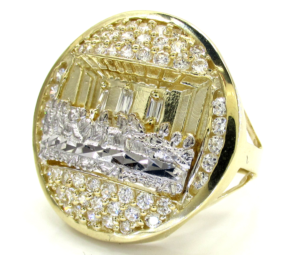 Mens 10k yellow gold 