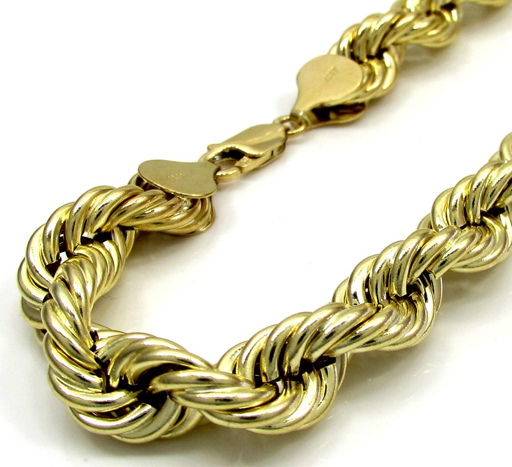 Thick gold rope bracelet shop