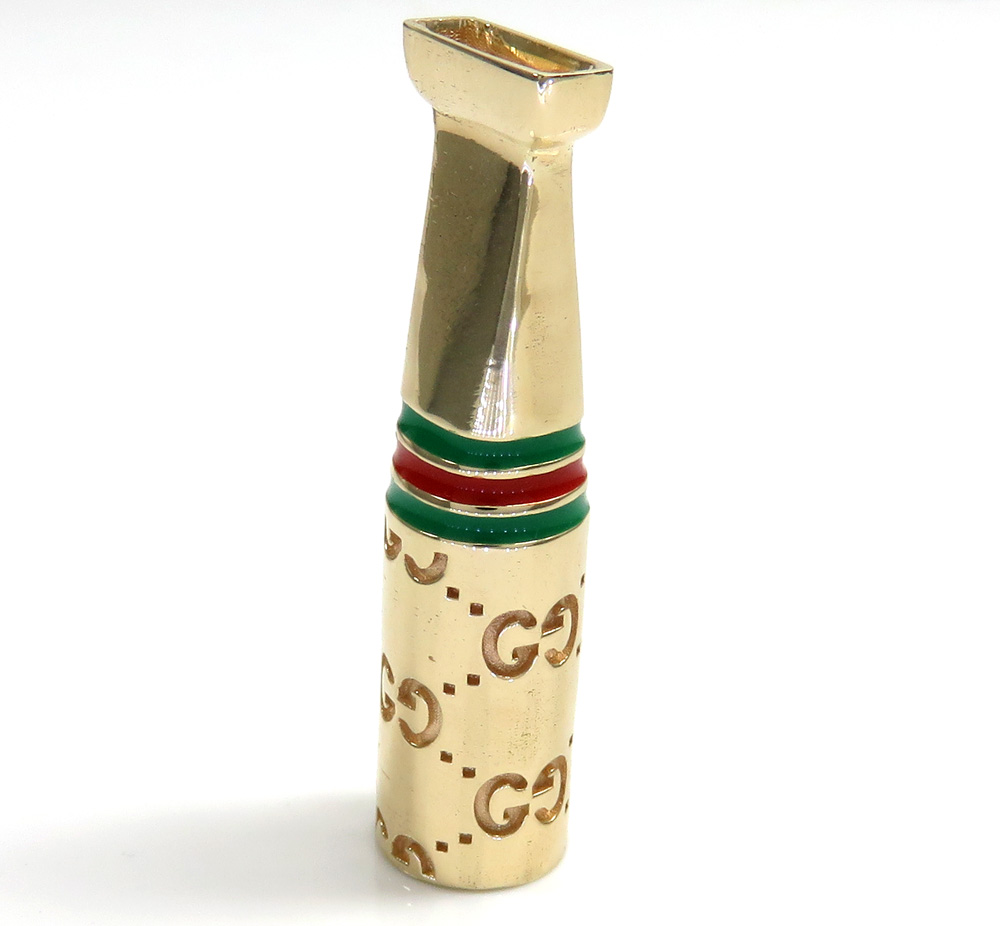 10k yellow gold gucci blunt tip