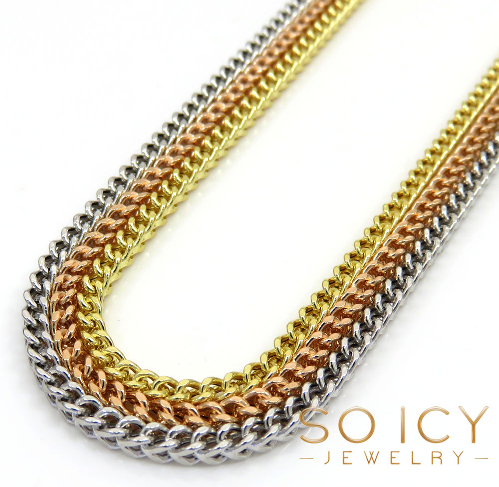 Buy 14k Gold Hollow Box Franco Chain 18-30 Inch 2mm Online at SO