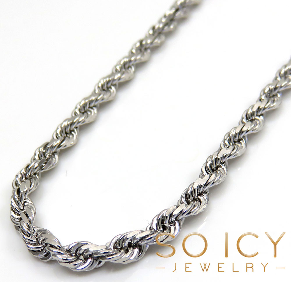 White gold rope Clearance