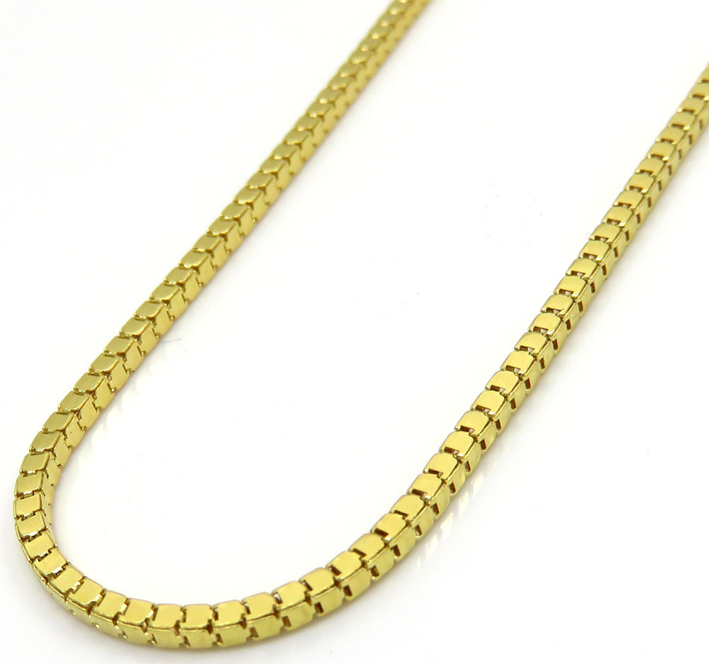 Buy 10k Yellow Gold Hollow Mirror Cube Link Chain 20 24 1 50mm Online At So Icy Jewelry Buy 10k Yellow Gold Hollow Mirror Cube Link Chain 20 24 1 50mm Online At So Icy Jewelry